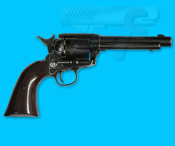 Umarex Colt Peacemaker SAA Co2 Revolver(4.5mm / Black) - Click Image to Close