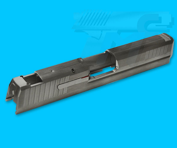 RA TECH CNC HK45 Stainless Slide & Outer Barrel Set for KSC/KWA HK45 - Click Image to Close