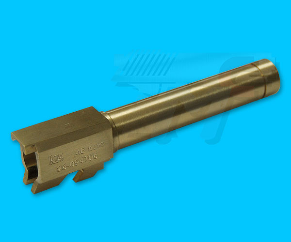 RA TECH CNC Brass Outer Barrel for KSC/KWA HK45 - Click Image to Close