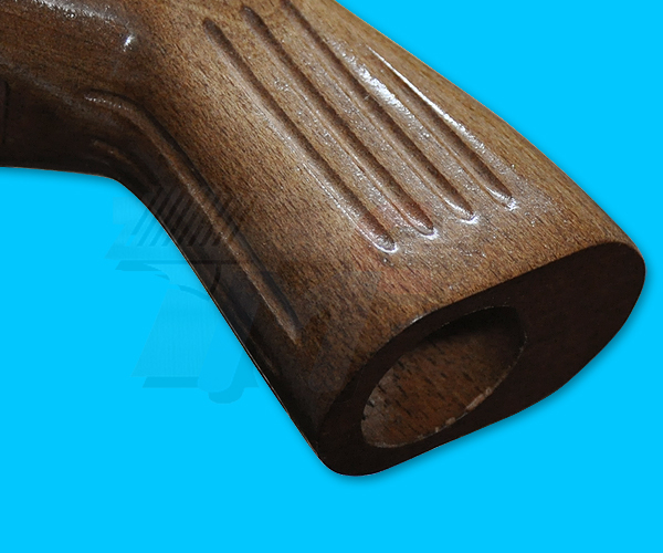Spear Arms Wood Grip for KSC VZ61 GBB(Type B) - Click Image to Close