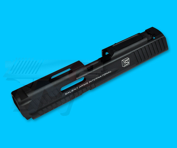 DETONATOR SAI Aluminum Slide Set for Marui HK45(Black) - Click Image to Close