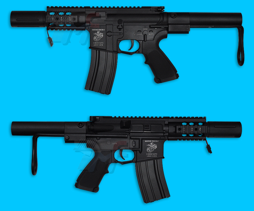 S&T Baby M4 AEG With M231 Stock - Click Image to Close
