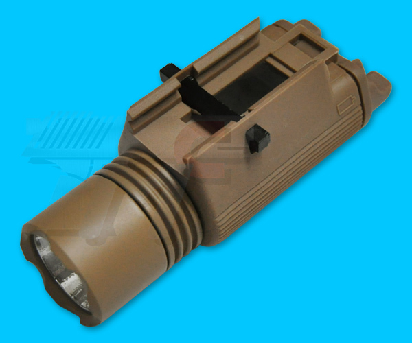 S&T M3 Flashlight(Tan) - Click Image to Close