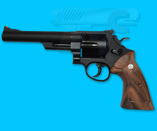 TANAKA S&W M29 6.5inch Counter Bored Cylinder Revolver with Walnut Wood Grip - Click Image to Close