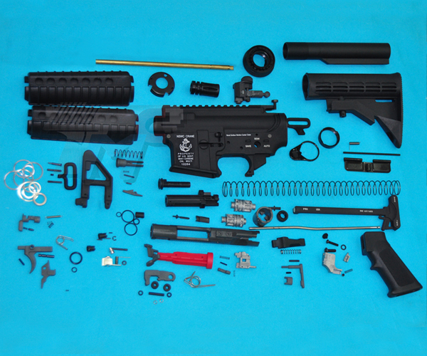 G&P Work M4A1 CQB Gas Blow Back Kit(NAVY) - Click Image to Close