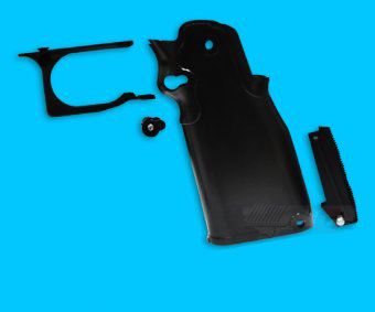 Prime Infinity Type-B SV Aluminium Grip for Hi-Capa(Black) - Click Image to Close