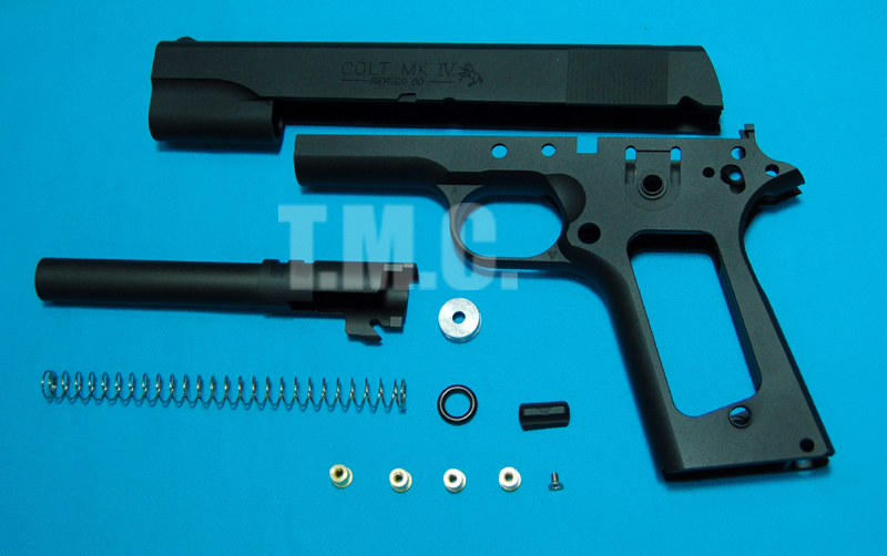 Pro-Win Colt MK IV Series Metal Body Conversion Kit for Marui M1911(Black) - Click Image to Close