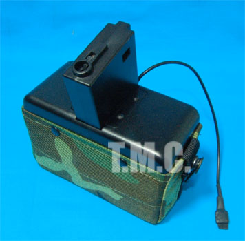 MAG 2000rd Electric Pouch for M16 / M4A1 Series AEG - Click Image to Close