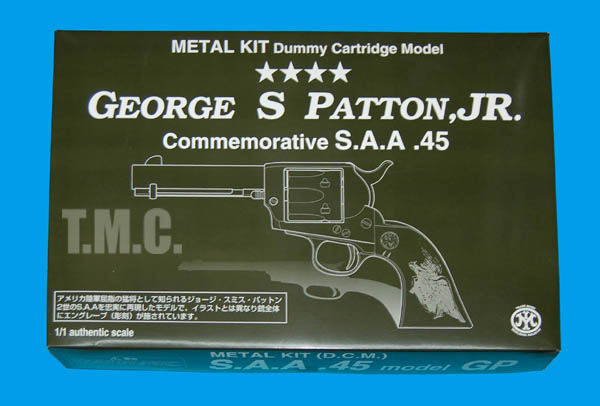 Marushin Colt Single Action Army .45 George S Patton Model Gun Metal Kit - Click Image to Close