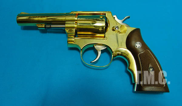 Kokusai S&W M10 4inch Gold Model Gun - Click Image to Close