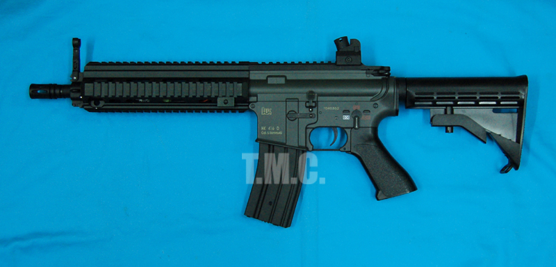 Jing Gong HK416 with PEQ Battery Case - Click Image to Close