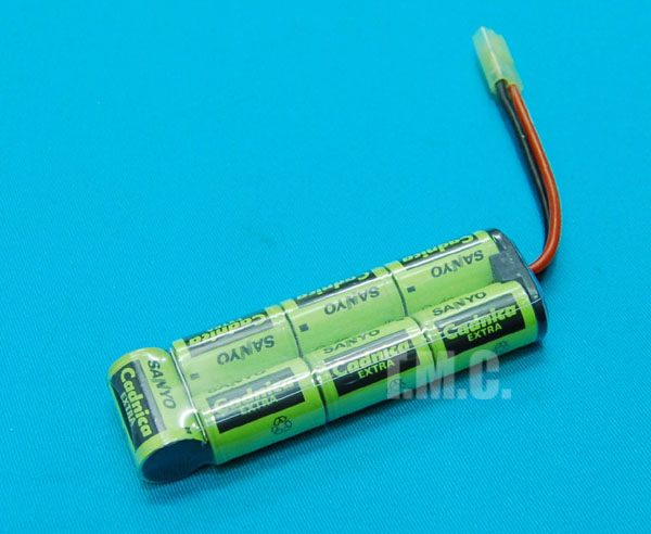 Sanyo 8.4V 600mAh Mini Type Battery - Click Image to Close