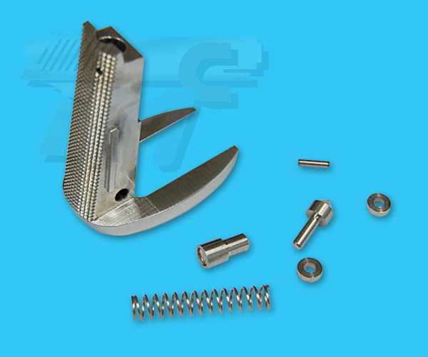 Prime Main Spring Housing Magwell for WA M1911 Series(Type B, Silver) - Click Image to Close