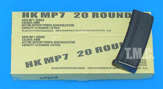 Star Box Set 20rd Magazine for Marui MP7A1 AEP(10pcs) - Click Image to Close