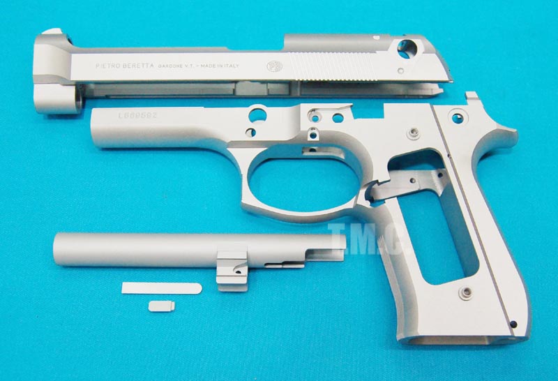 Prime Aluminium Conversion Kit for WA Beretta M92F(Matt Silver) - Click Image to Close