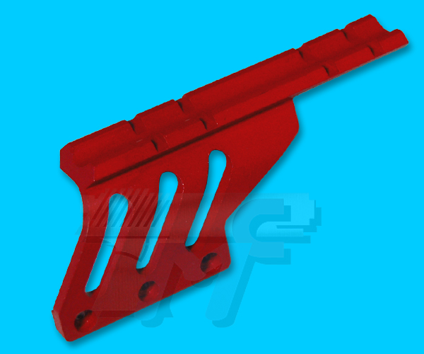 Poly Mount Base for SV / Hi-Capa(Red) - Click Image to Close