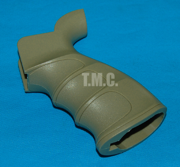 Pro Arms G27 Grooved Motor Grip for M4/M16 Series(Tan) - Click Image to Close