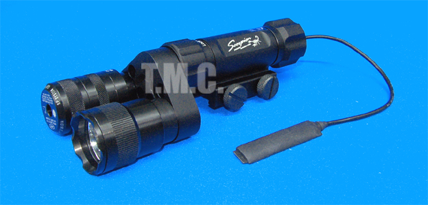 G&P Scorpion Series Aiming Red Laser with Flashlight - Click Image to Close