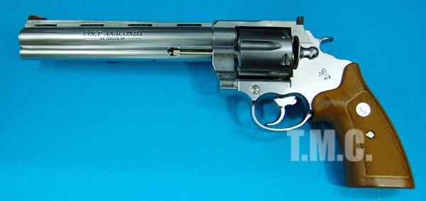 Marushin Colt Anaconda .44 Magnum Maxi 8inch(Silver) - Click Image to Close