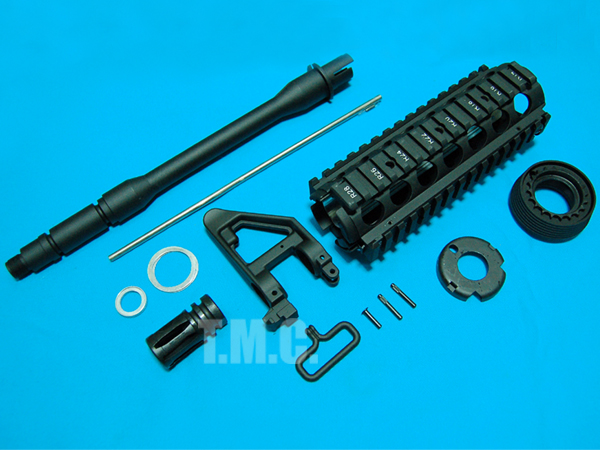 King Arms M4 RAS with 10.5inch Outer Barrel - Click Image to Close