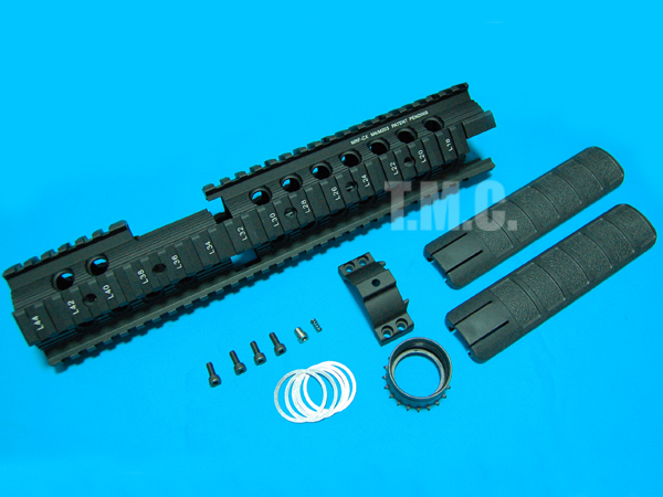 King Arms 12inch Free Floating Forearm Rail System - CX - Click Image to Close