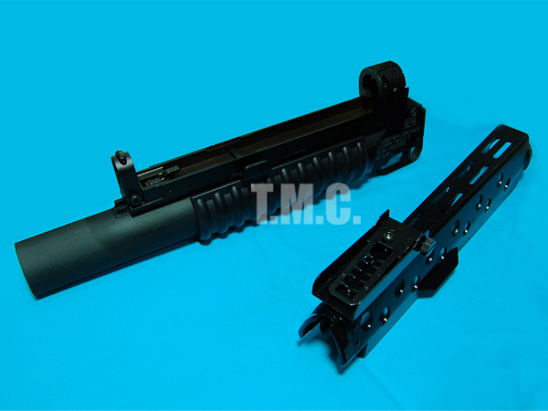 CAW M203 Grenade Launcher Standard Barrel for Marui M16A1/VN/A2 - Click Image to Close