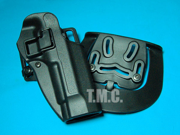 BlackHawk CQC SERPA Right Hand Holster for Beretta M92F/96(Black) - Click Image to Close