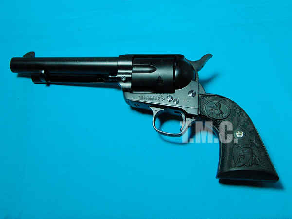 TANAKA Colt Single Action Army .45 5 1/2inch Plastic Model Gun(Nickel Finish) - Click Image to Close