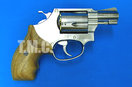 Marushin 8mm S&W M60 Chiefs Special 2inch Silver(Wood Grip) - Click Image to Close