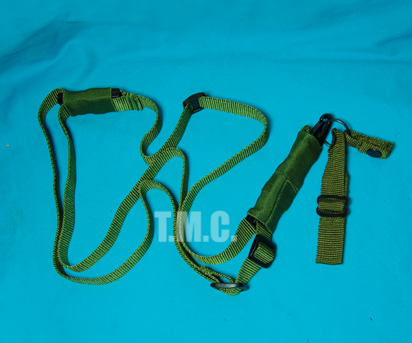 King Arms Tactical Single Point Sling(OD) - Click Image to Close