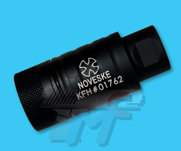 Madbull Noveske KFH Adjustable Amplifier Flash Hider(Black)(14mm-) - Click Image to Close