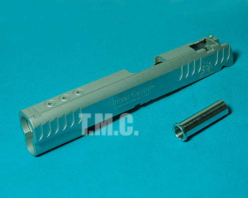 Creation Aluminum Slide for Hi-Capa 5.1 & M1911A1 - Limcat Phantera Knife(Silver) - Click Image to Close
