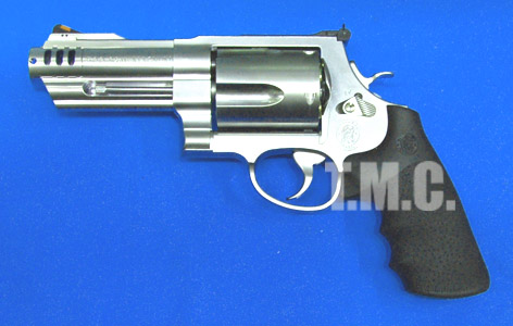 TANAKA S&W M500 Magnum Revolver 3inch + 1inch Compensator(Silver) - Click Image to Close