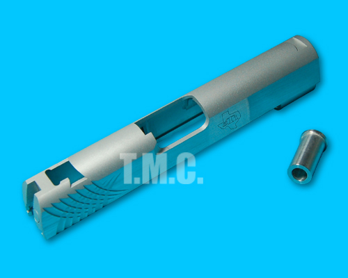 Creation Aluminum Slide for Marui Hi-Capa 4.3 - STI(Silver) - Click Image to Close