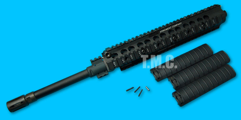 G&P XM110 Front Set for M4/M16 AEG(Black) - Click Image to Close