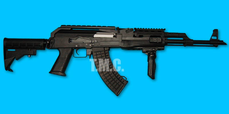 CYMA AK47 Tactical Retractable Stock Full Metal AEG - Click Image to Close