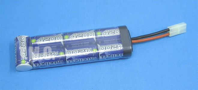 Intellect 8.4v 4200mAh Large Battery - Click Image to Close