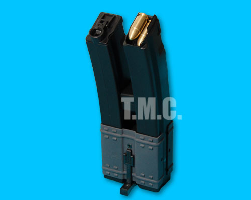 Hero Arms MP5 Electric Double Magazine(Push Button) - Click Image to Close