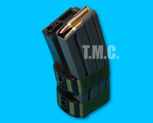 Hero Arms Electric Double Magazine for M4 / M16 Series(Sound Button) - Click Image to Close