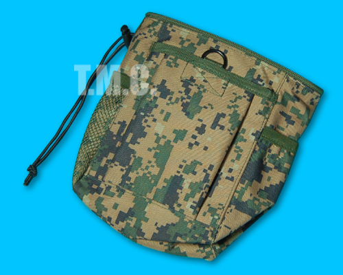 DD Small Drop Pouch(Digitial Woodland) - Click Image to Close