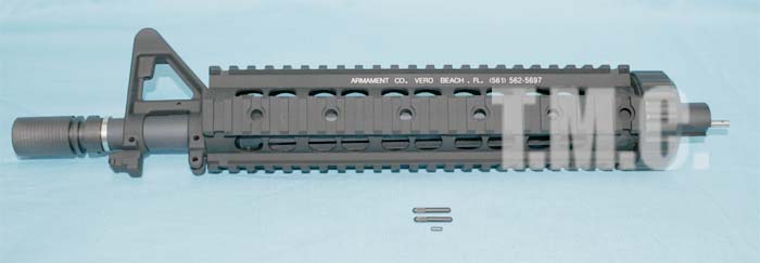 G&P M4 CQB/R Front Set For Marui M16 Series (Carbine Version) - Click Image to Close