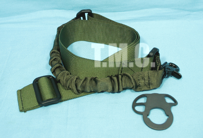 G&P CQB/R Sling Adaptor With Bunch Sling For Extended Battery Buttstock (OD) - Click Image to Close