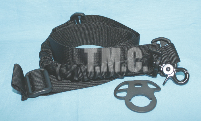 G&P CQB/R Sling Adaptor With Bunch Sling For Marui M4A1 Series (Black) - Click Image to Close