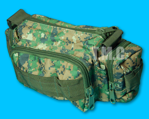 DD Multi-Purpose Waist Bag(Digitial Woodland) - Click Image to Close