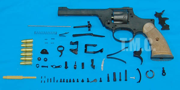 Marushin No2 MK1 Heavy Weight .38 Revolver Plastic Model Gun Kit - Click Image to Close