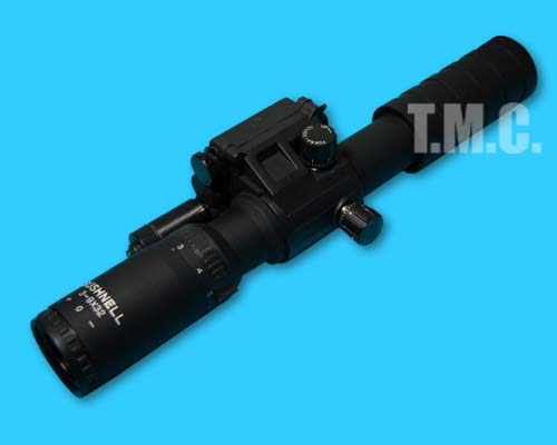 DD Spider Laser 3-9 x 40 Scope(Rubber Coating) - Click Image to Close