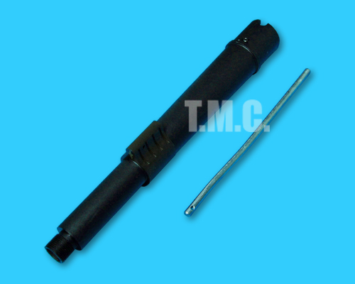 DYTAC 7.5inch SBR Outer Barrel Assemble for Systema PTW(Black) - Click Image to Close