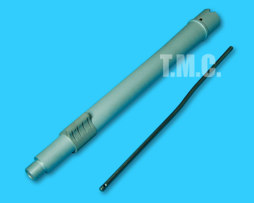 DYTAC 10.5inch CQB Outer Barrel Assemble for Marui M4(Silver) - Click Image to Close