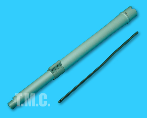 DYTAC 12inch CQB Outer Barrel Assemble for Systema PTW(Silver) - Click Image to Close