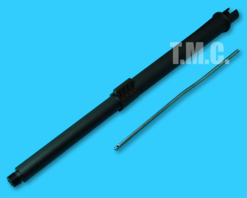 DYTAC 14.5inch Carbine Outer Barrel Assemble for Marui M4(Black) - Click Image to Close